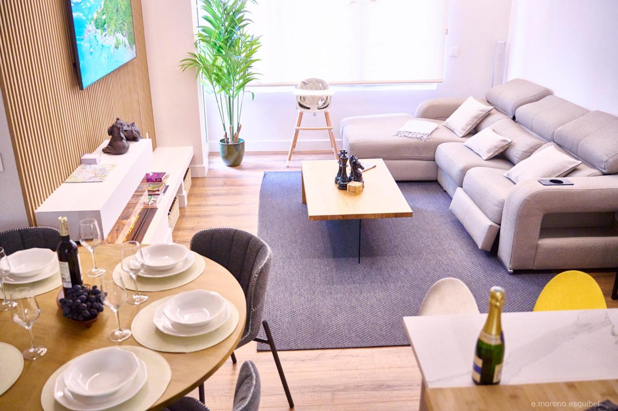 Apartamento Nuevo Lujoso Suites Centro Bilbao Wifi ,Parking Gratis מראה חיצוני תמונה